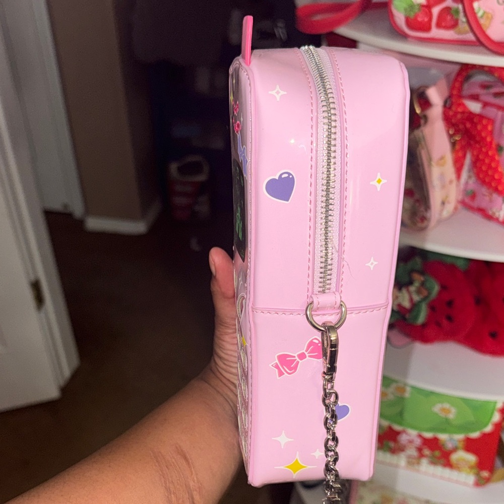 Pink Retro Cell Phone Purse - Picture 3 of 5